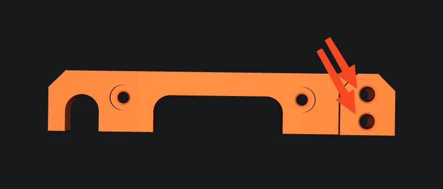 Insert heat insets into the adapter